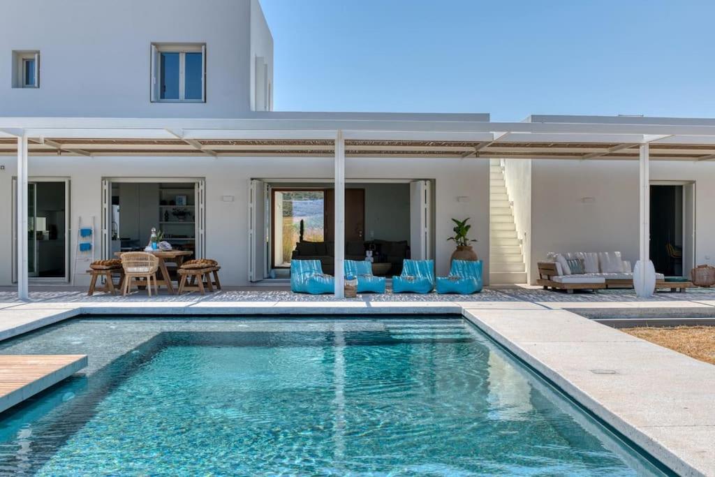 Villa Lampsi - Spacious & Modern Isterni  ภายนอก รูปภาพ