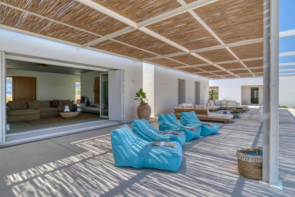 Villa Lampsi - Spacious & Modern Isterni  ภายนอก รูปภาพ